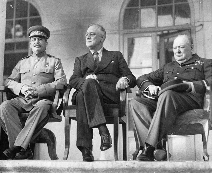 Teheranfonferensen 1943.