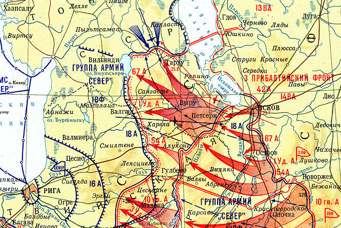 Den sovjetiska offensiven i Baltikum 17-31 juli 1944